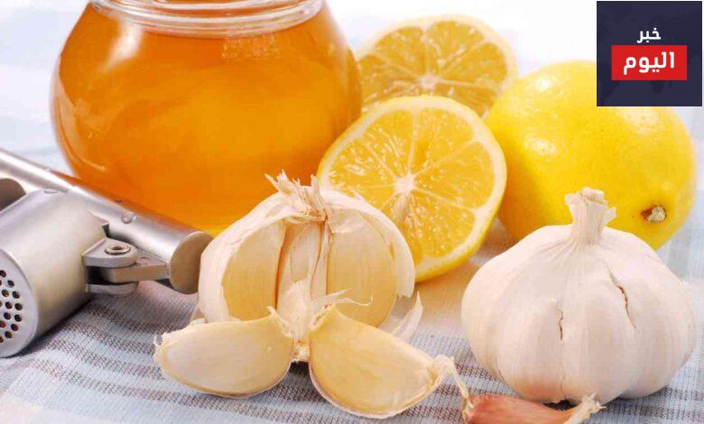 فوائد الثوم مع الليمون للجسم