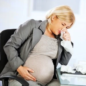 الإنفلونزا والرشح أثناء الحمل