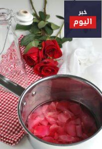 صناعة ماء الورد في البيت