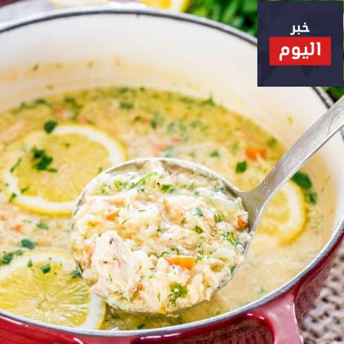 شوربة الأرز والليمون