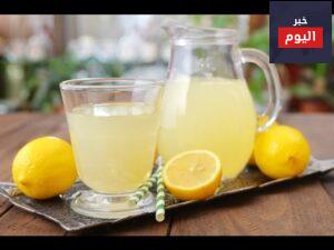 طريقة عصير الليمون