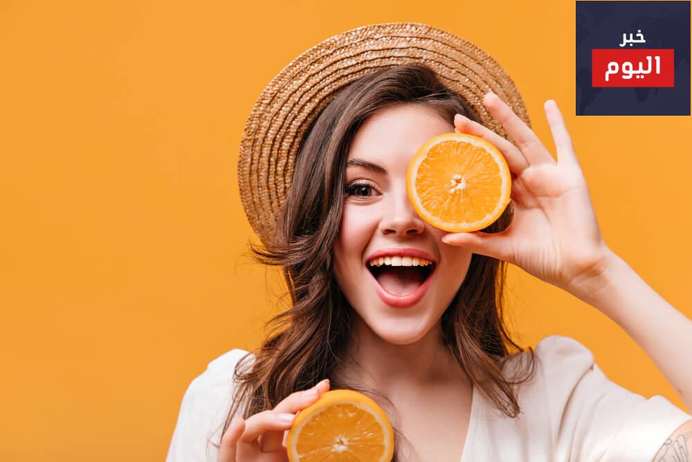 فوائد البرتقال لجمال البشرة