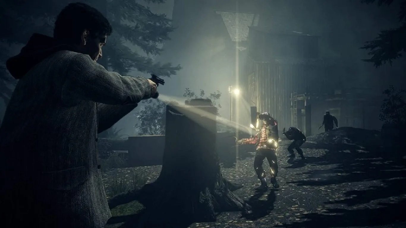 قصة لعبة ALAN WAKE’S AMERICAN NIGHTMARE