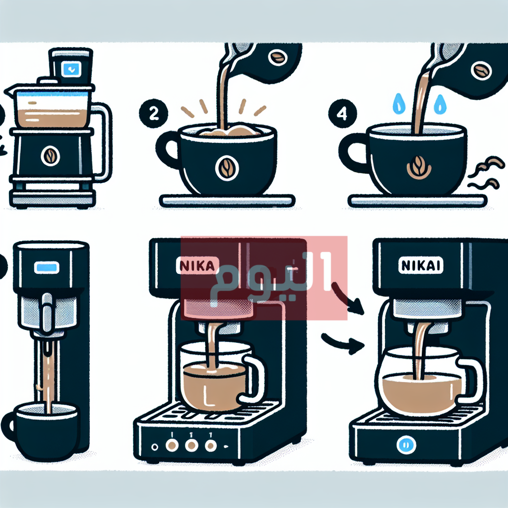 طريقة استخدام ماكينة قهوة nikai