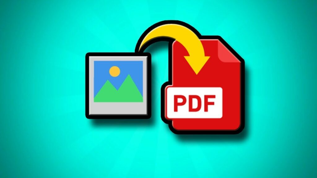 طريقة تحويل الصور إلى pdf